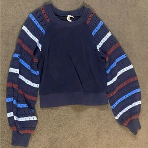 Dolan Navy Knit Cardigan